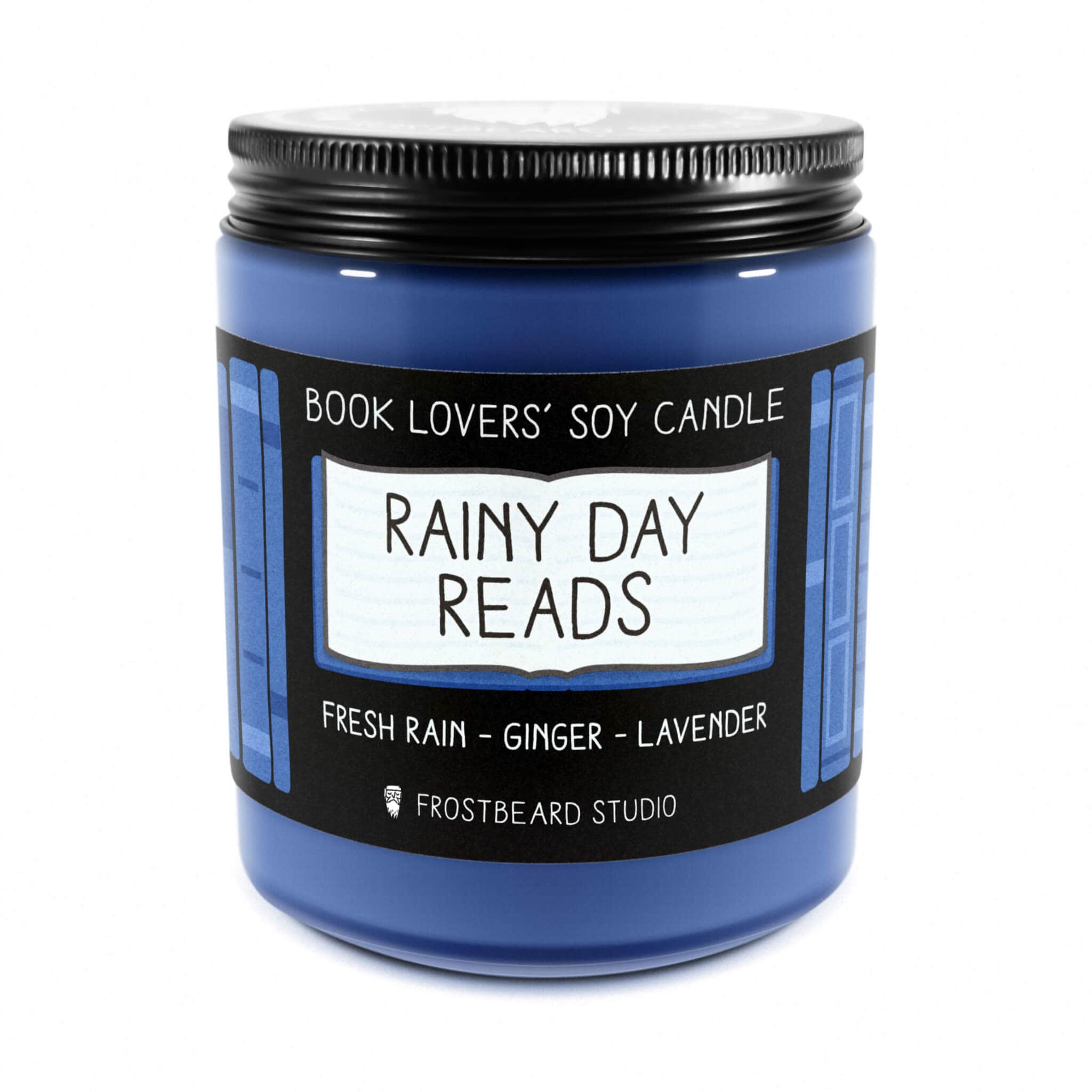 Rainy day reading soy candle bookish candle rain candle -  Portugal