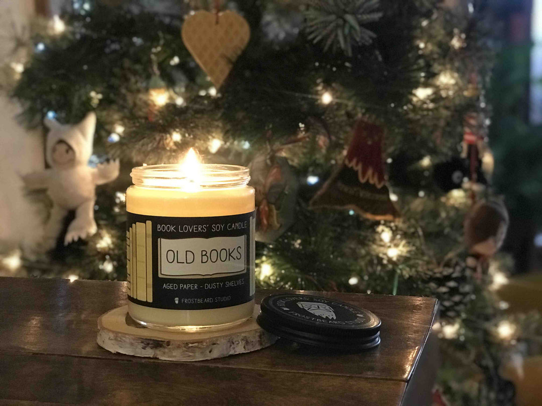 Brighten Your Holidays: Festive Literary Candle Picks