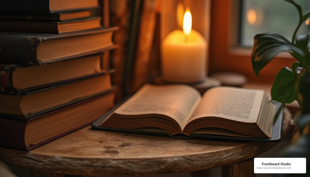 Reading by Candlelight: Perfect Candles for Book Lovers