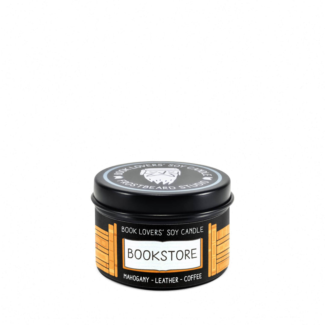 Bookstore  -  2 oz Tin  -  2 oz Tin  -  Frostbeard Studio