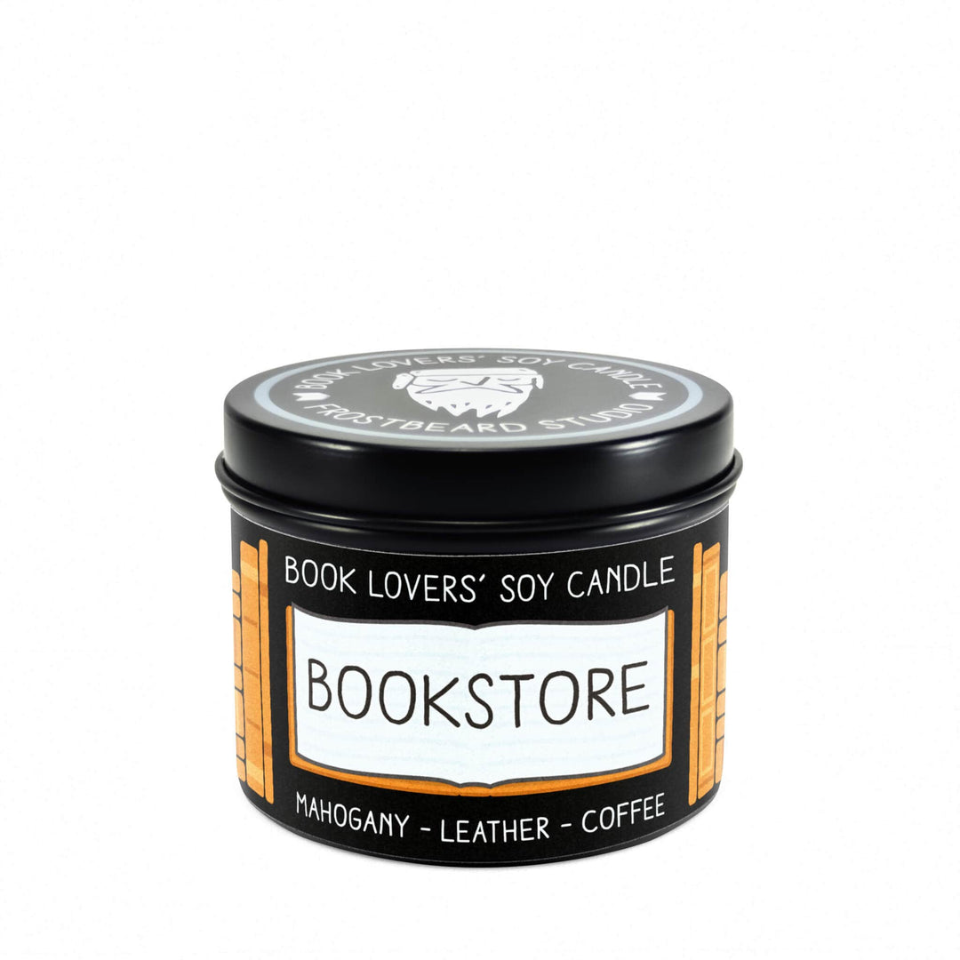 Bookstore  -  4 oz Tin  -  4 oz Tin  -  Frostbeard Studio