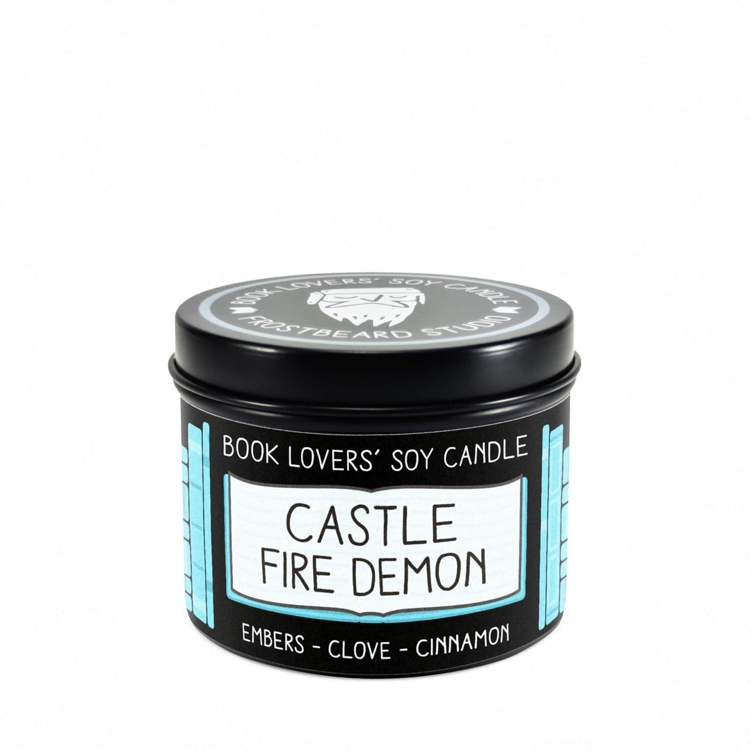 Castle Fire Demon  -  4 oz Tin  -  4 oz Tin  -  Frostbeard Studio