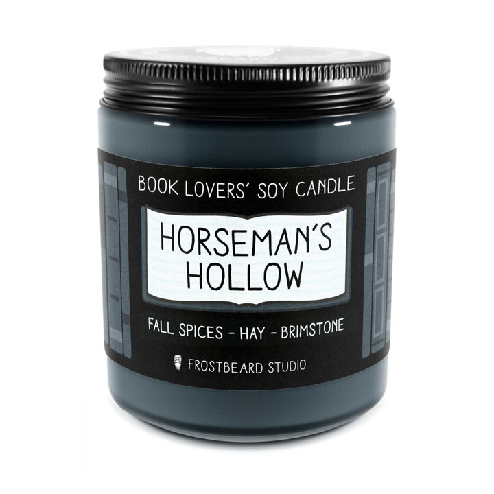 Horseman's Hollow  -  8 oz Jar  -  Book Lovers' Soy Candle  -  Frostbeard Studio