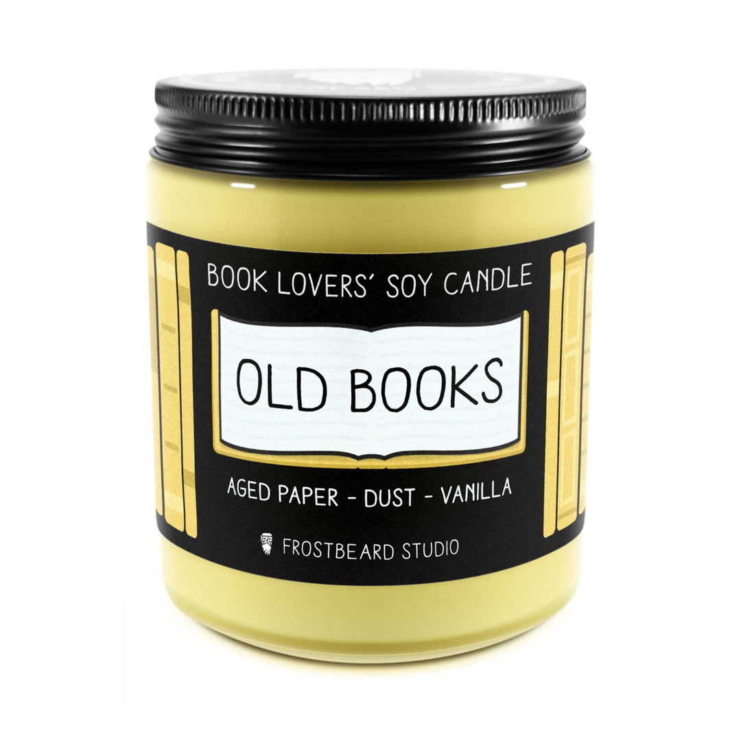 Old Books  -  8 oz Jar  -   -  Frostbeard Studio