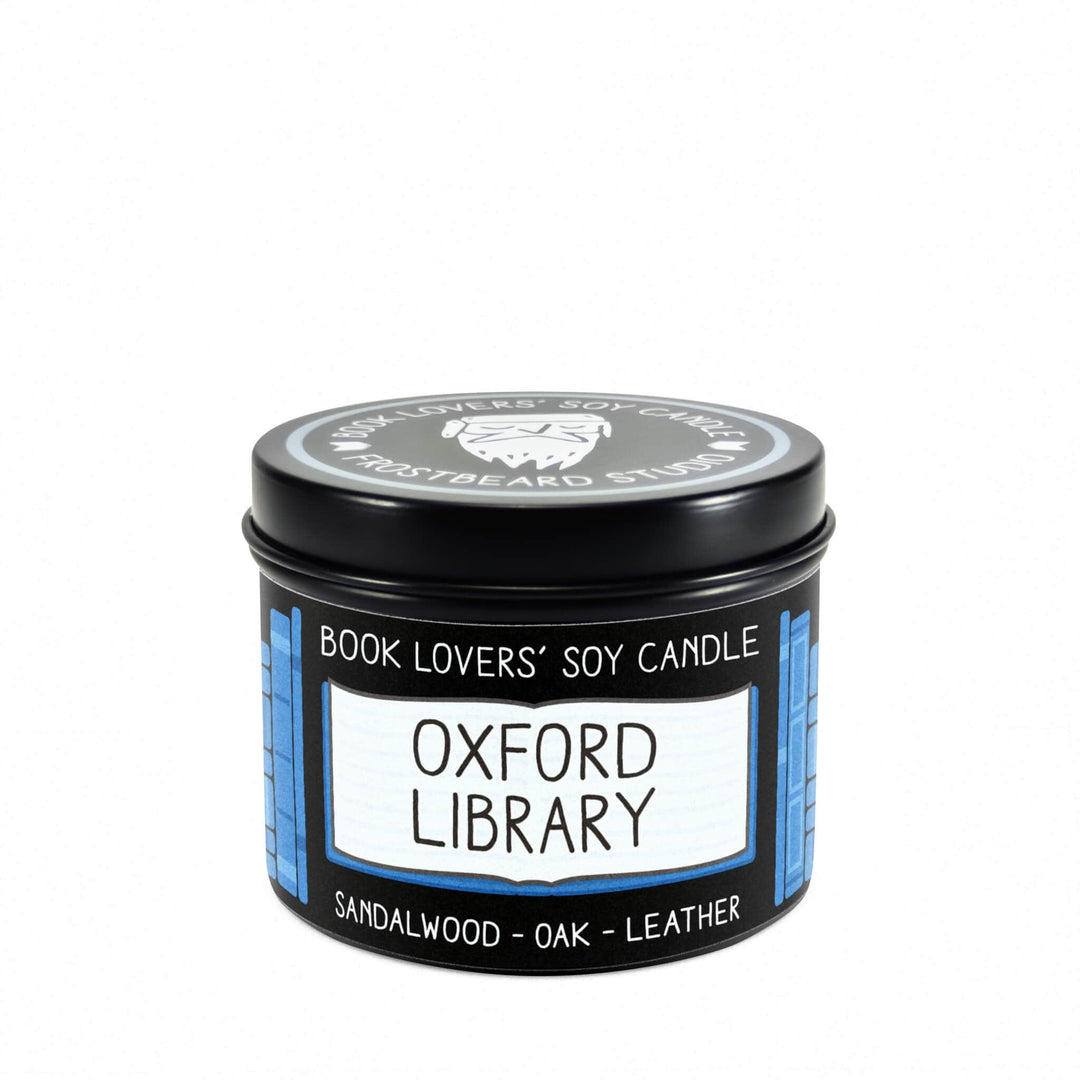 Oxford Library  -  4 oz Tin  -  4 oz Tin  -  Frostbeard Studio