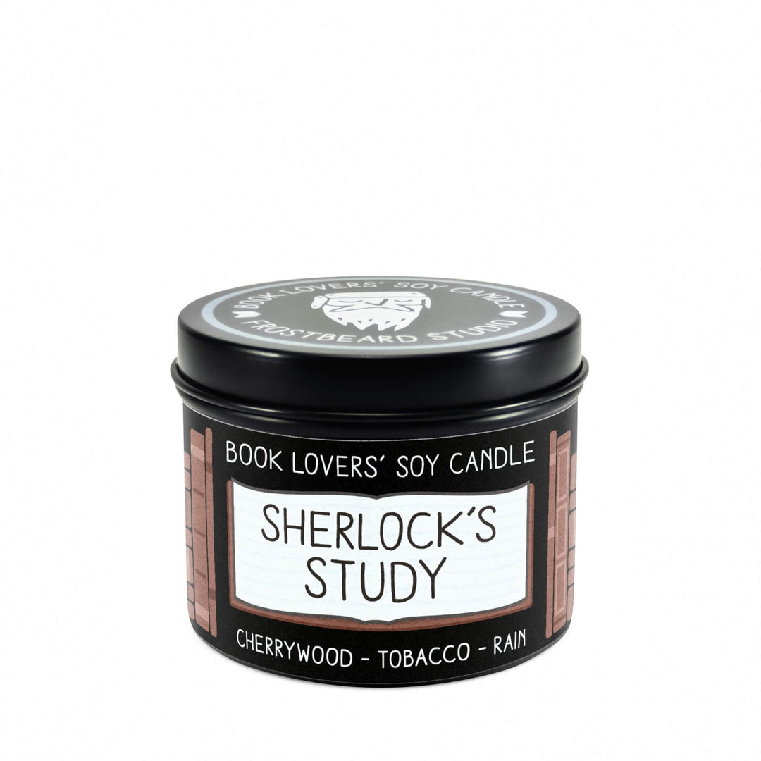 Sherlock's Study  -  4 oz Tin  -  4 oz Tin  -  Frostbeard Studio