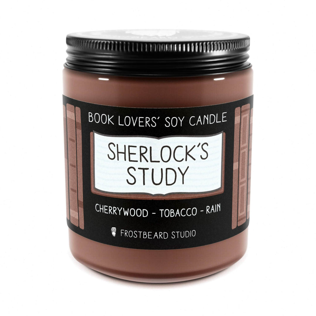 Sherlock's Study  -  8 oz Jar  -  8 oz Jar  -  Frostbeard Studio