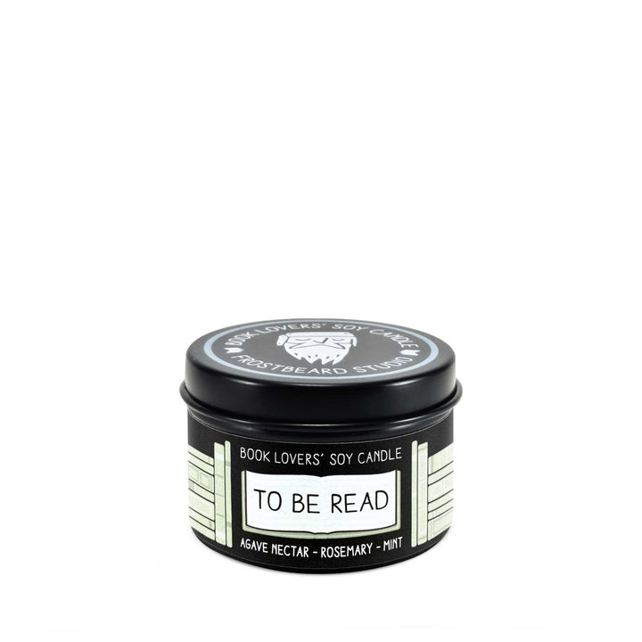 To Be Read  -  2 oz Tin  -  Book Lovers' Soy Candle  -  Frostbeard Studio